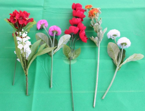 Basteln kunstblumen 6erset - basteln,