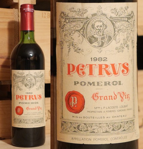 1982er petrus pomerol - pomerol,