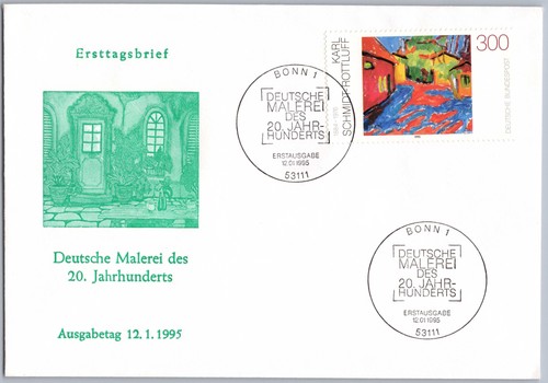 Bund fdc bonn 1995 karl - bund,
