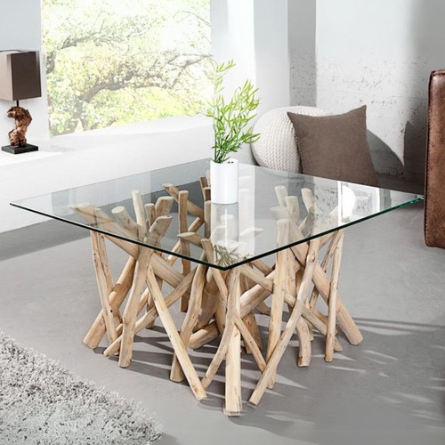 Teak couchtisch drift natural - teak,