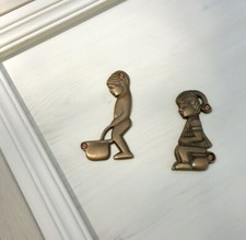 Türschilder WC Toilettentür