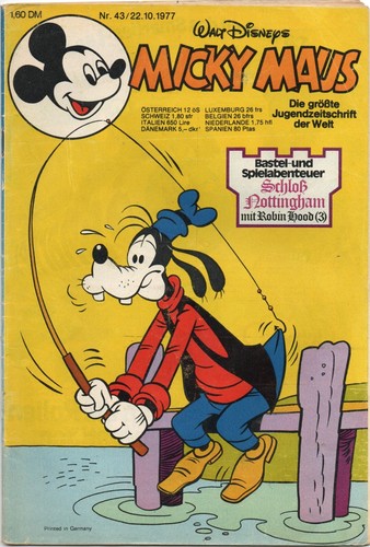 Micky maus comics heft - micky, 43
