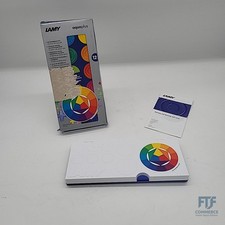 Lamy Deckfarbkasten aquaplus blue mit 12 Farben - ideal für den Schulunterricht 