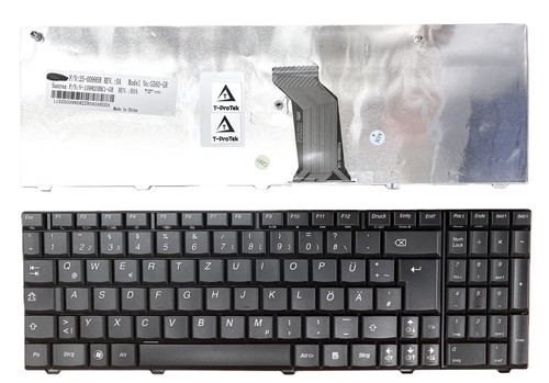 Deutsche schwarz tastatur - -,