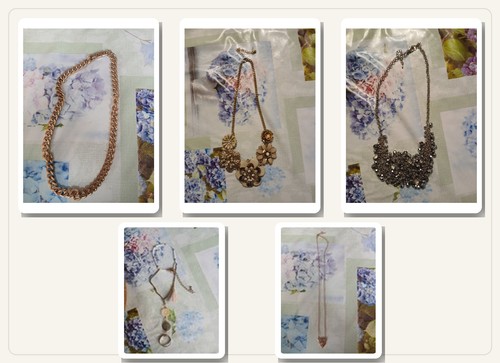 Goldfarbener schmuck konvolut - goldfarbener,