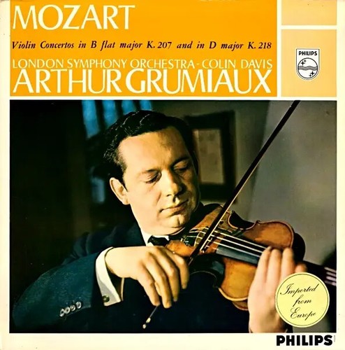 Mozart violin concertos b - violin, in