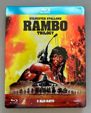 Rambo Trilogy Steelbook Blu-ray Rambo I/II/III