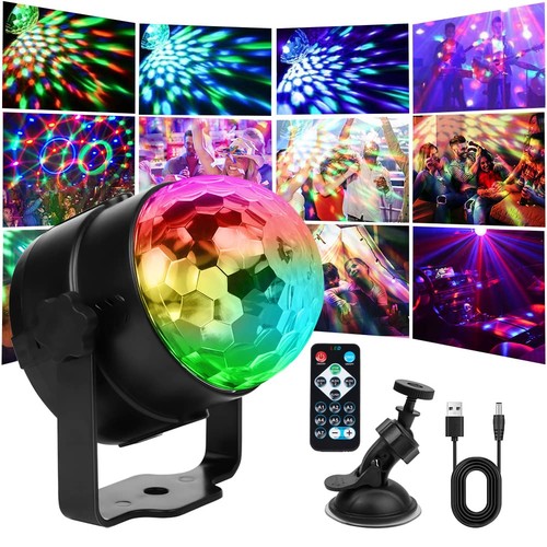Discokugel led 360 rotation - led,