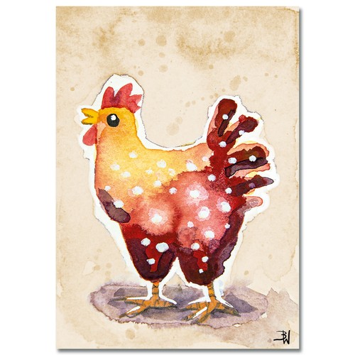 Original postkarte druck - original,