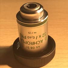 Zeiss LD 32x /0,40 Ph-2 -/1,5  Achroplan  Mikroskop Objektiv 46 08 51