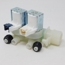 Whirlpool Ariston C00110333 Magnetventil 2-fach 180° 10,5mmØ Bauknecht Indesit