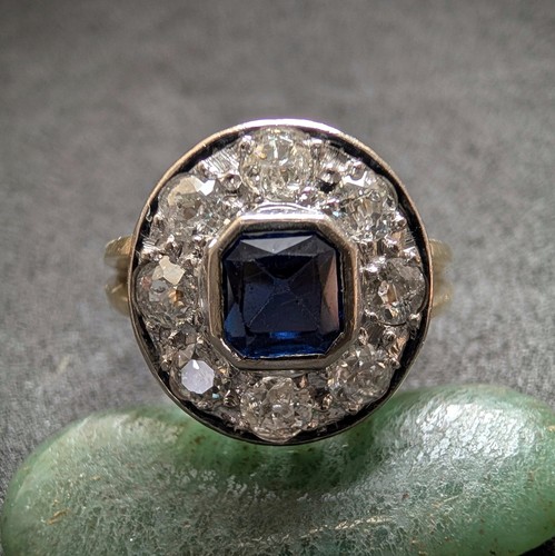 Entourage target ring 14k 585 - target,