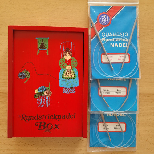 Rundstricknadel box mit - rundstricknadel,