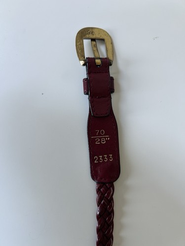 Aigner ledergürtel rot cm - ledergürtel, 70