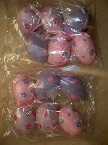 Deko ostereier set teilig - deko-ostereier, 12