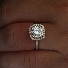 Gelbgold Ring IGI GIA