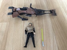 ❗️Star Wars SPEEDER BIKE Luke Endor Gear POTF❗️GUTER ZUSTAND VOLLSTÄNDIG