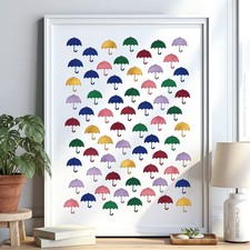 Regenschirme Muster v1