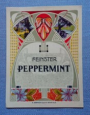 altes Flaschenetikett