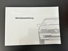 Original Mercedes Benz R129 SL-Klasse Betriebsanleitung 1989 300 / SL-24 500 SL
