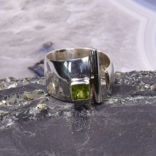 Peridot ring 925er - peridot, ring,