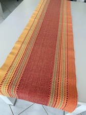 Tischläufer Sander TABLE + HOME, ca 35 x 137 cm, grobe Webart, Streifen Rustikal