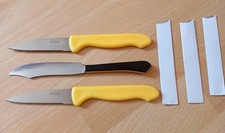 Messerset Küchenmesser Ausbeinmesser Obst- u. Gemüsemesser Ca. 17 cm Gesamtlänge