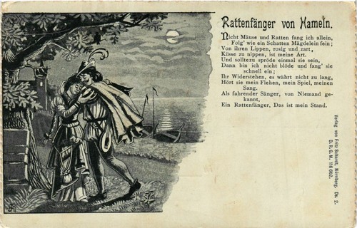 Cpa hameln rattenfanger - hameln-,