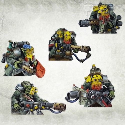 Ork köpfe orc - ork,