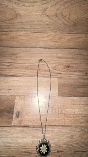 Vintage edelweiß kette mit - vintage, edelweiß-kette