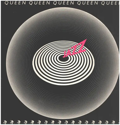 Queen jazz embossed - embossed, gatefold