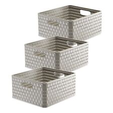 Rotho 3er-Set Aufbewahrungsbox