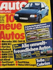 Auto Zeitung Nr. 11  17.5.1985