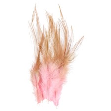 5-6 Zoll Hahnenfedern, 100er Packung Naturfedern für Basteln, Karneval, Handarbe