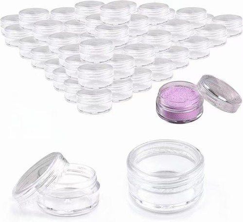 100pcs 5ml klar - leer, dose