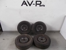 Original VW Golf 5 Jetta 5 Stahlfelgen Radsatz Winterreifen Sava 195 65 15 Zoll