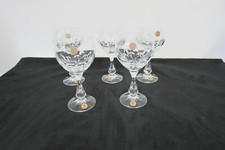5 Weingläser Cristallerie