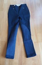 Reithose Jodhpur Hose Gr. 84 Euro Star Madrid blau langer Kniebesatz Gr. 42l neu