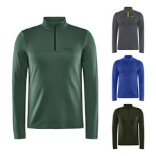 Craft Herren Funktionsshirt Skipullover Midlayer Half Zip Core Gain
