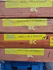 6 Stück Metallbandsägen 3660 x 25 NEU OVP Hersteller STARRETT Bimetall