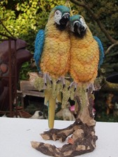 Papagei deko figur ara blau - papagei,