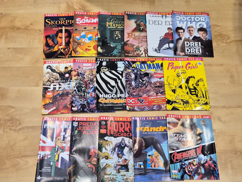 Comichefte vom gratis comic - 16,