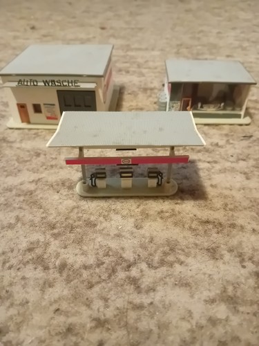 Modelleisenbahn tankstelle mit - tankstelle,