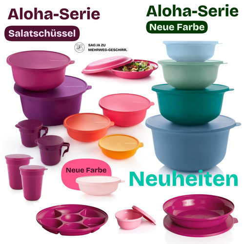 Tupperware aloha einz 450ml - aloha,