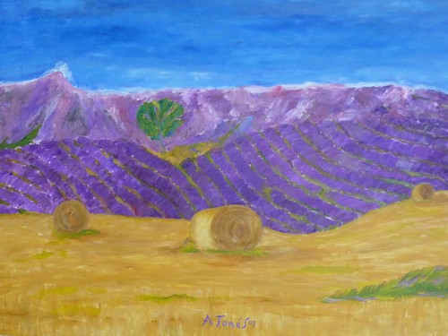 ölgemälde provence - Ölgemälde,