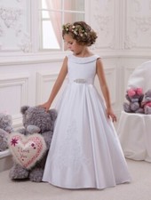 Blumenkind Prinzessin Kinder Kleid Party Ball Hochzeit Mädchen Kommunion 