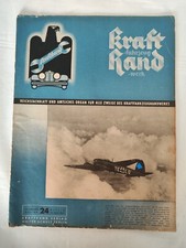 Krafthand Kraftfahrzeug 13. Jahrgang Heft 24 Berlin 15.Juni 1940 Heft