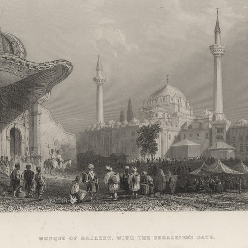 Istanbul moschee des bajazet - des,