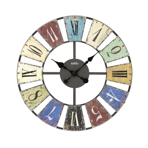Ams w9465 xxl wanduhr mit - w9465, xxl-wanduhr