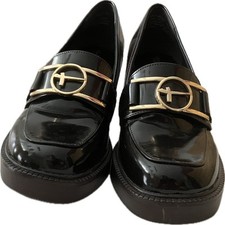 Tamaris Pumps mit Touch It und goldener Applikation in schwarz Größe 38